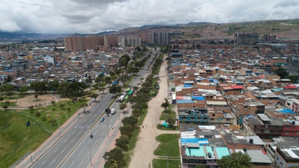 Panorámica de Bogotá